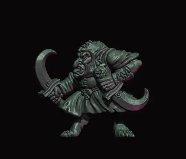 Eastern Goblin Assassins — tabletop miniature by Yellow Imp Miniatures