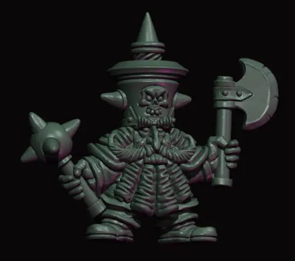 Evil Dwarf Warriors — tabletop miniature by Yellow Imp Miniatures