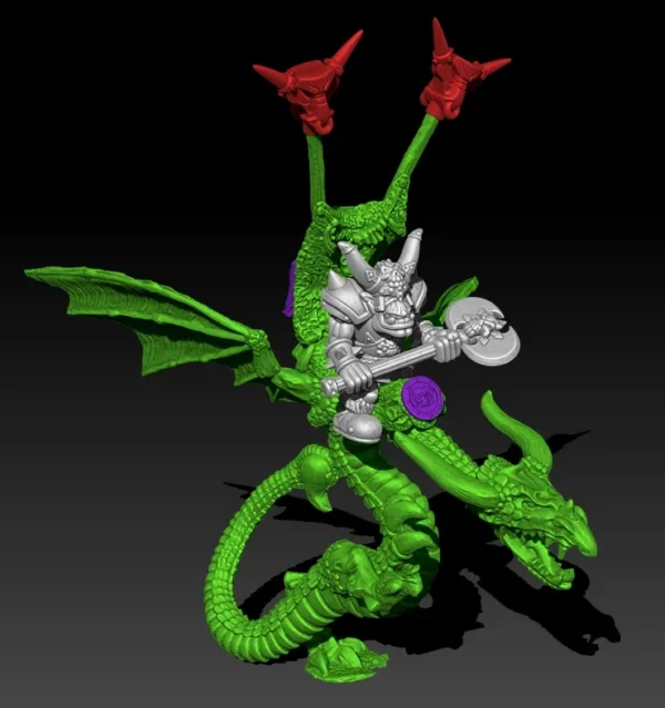 Dragon Shaman — tabletop miniature by Yellow Imp Miniatures