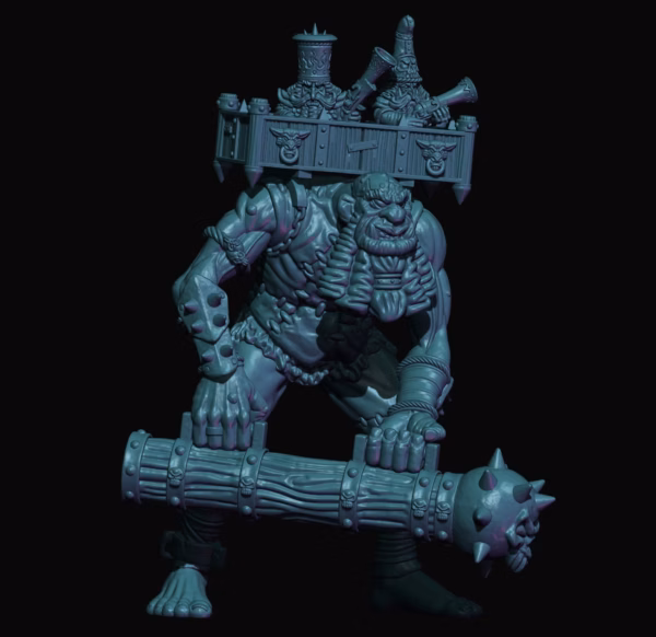 Siege Giant — 3D-printed tabletop miniature by Yellow Imp Miniatures