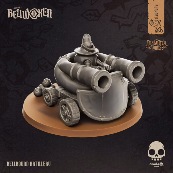 Bellbound Artillery — tabletop miniature by Yellow Imp Miniatures